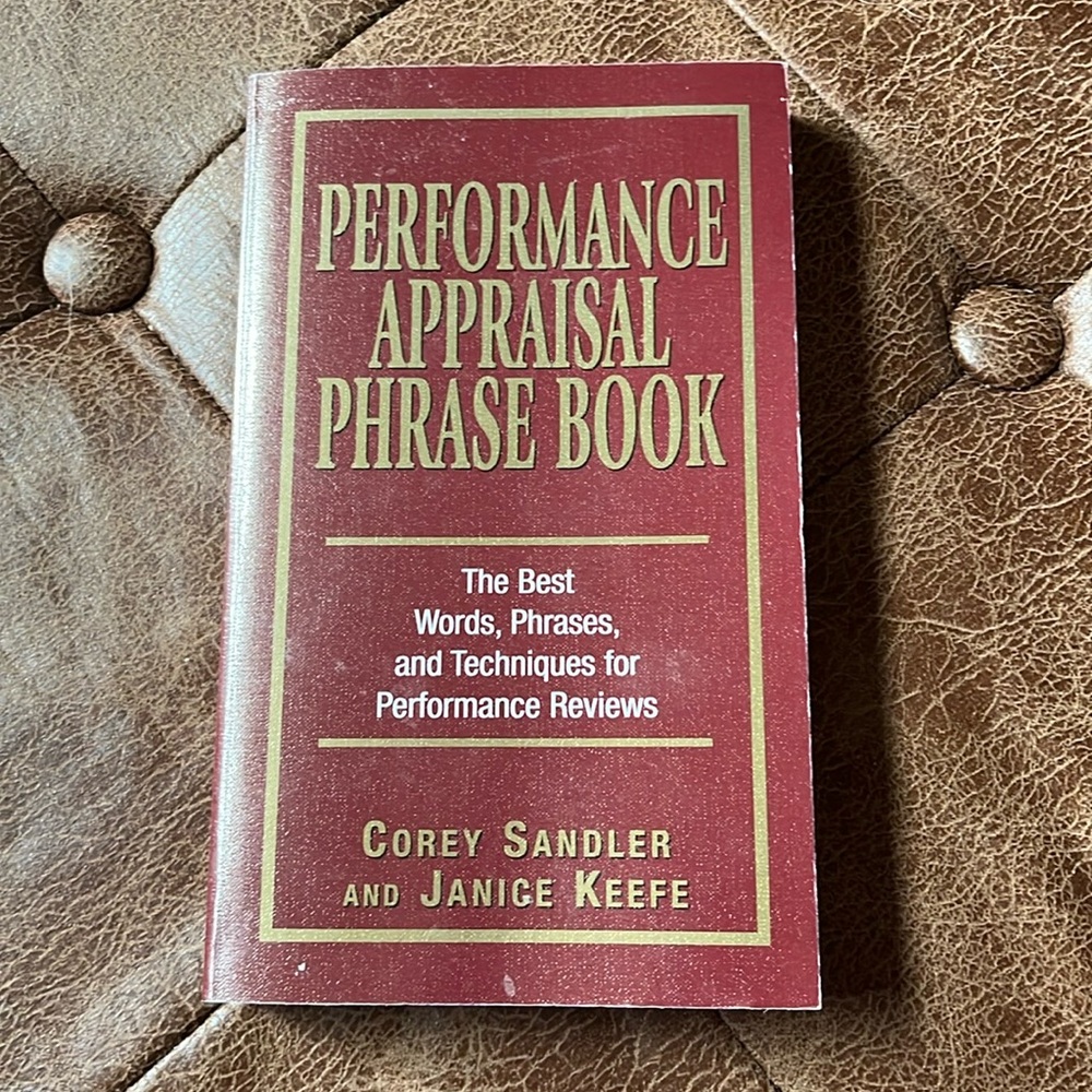 EUC Performance Appraisal Phrase Book